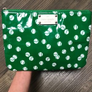 Kate Spade Tennis Collection Makeup Pouch Bag
